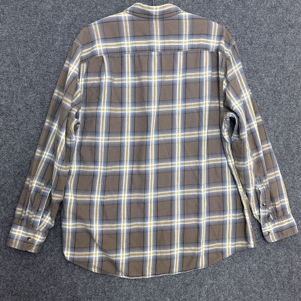 Pendleton Pioneer Shirt Mens XL Plaid Western Grunge Button Up Cowboy - Picture 6 of 8